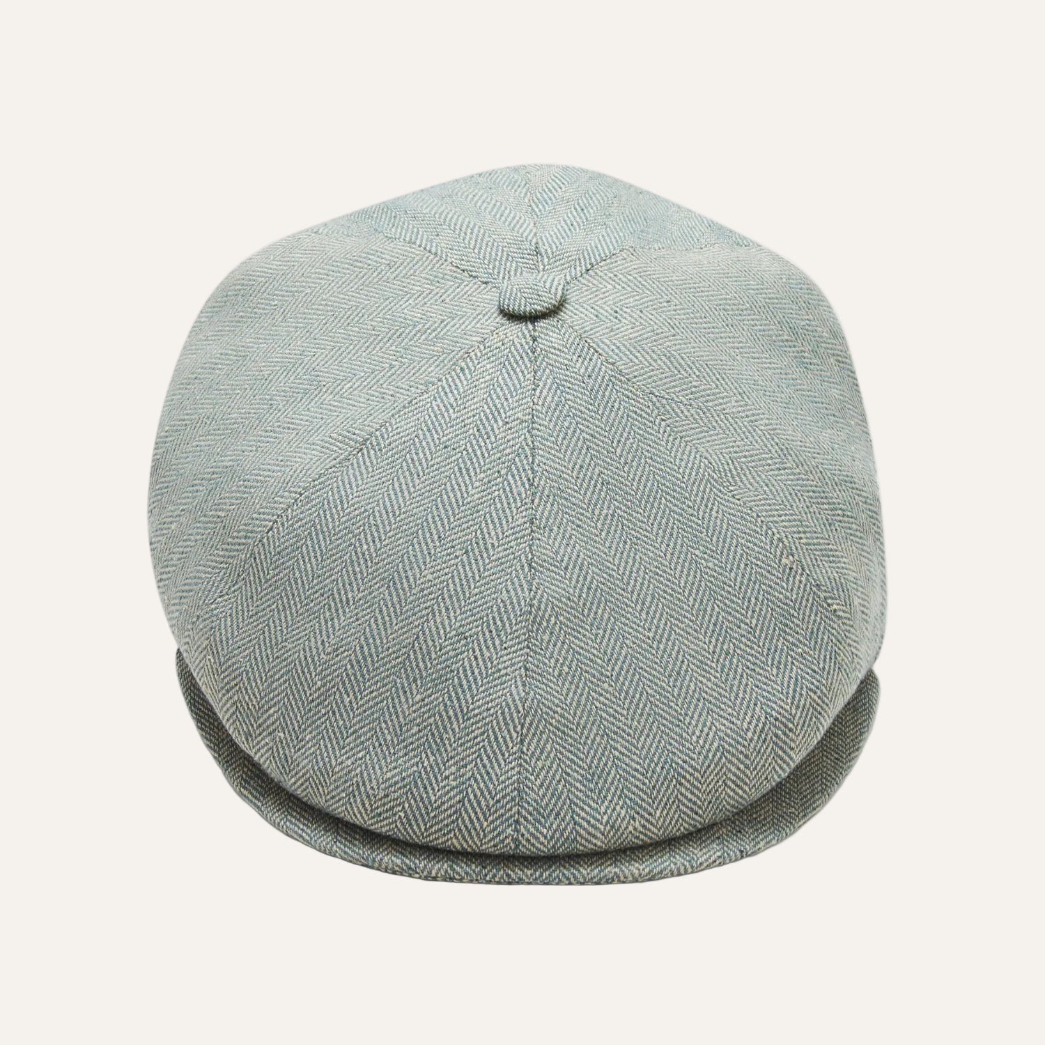 Mens Summer Newsboy Cap | Silk | Green | City Sport