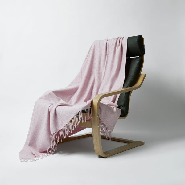 Pink Cashmere Blanket | The Cashmere Choice