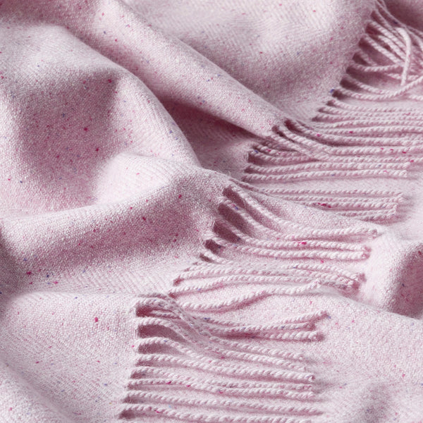 Pink Cashmere Blanket | The Cashmere Choice