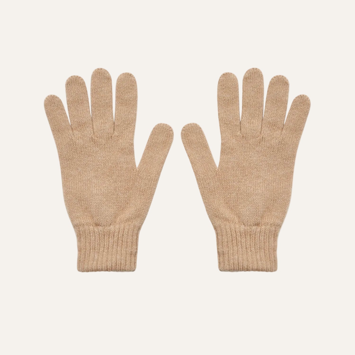 The Cashmere Choice - Camel Cashmere Winter Gloves for Men