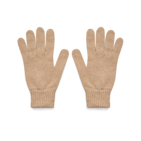 The Cashmere Choice - Camel Cashmere Winter Gloves for Men