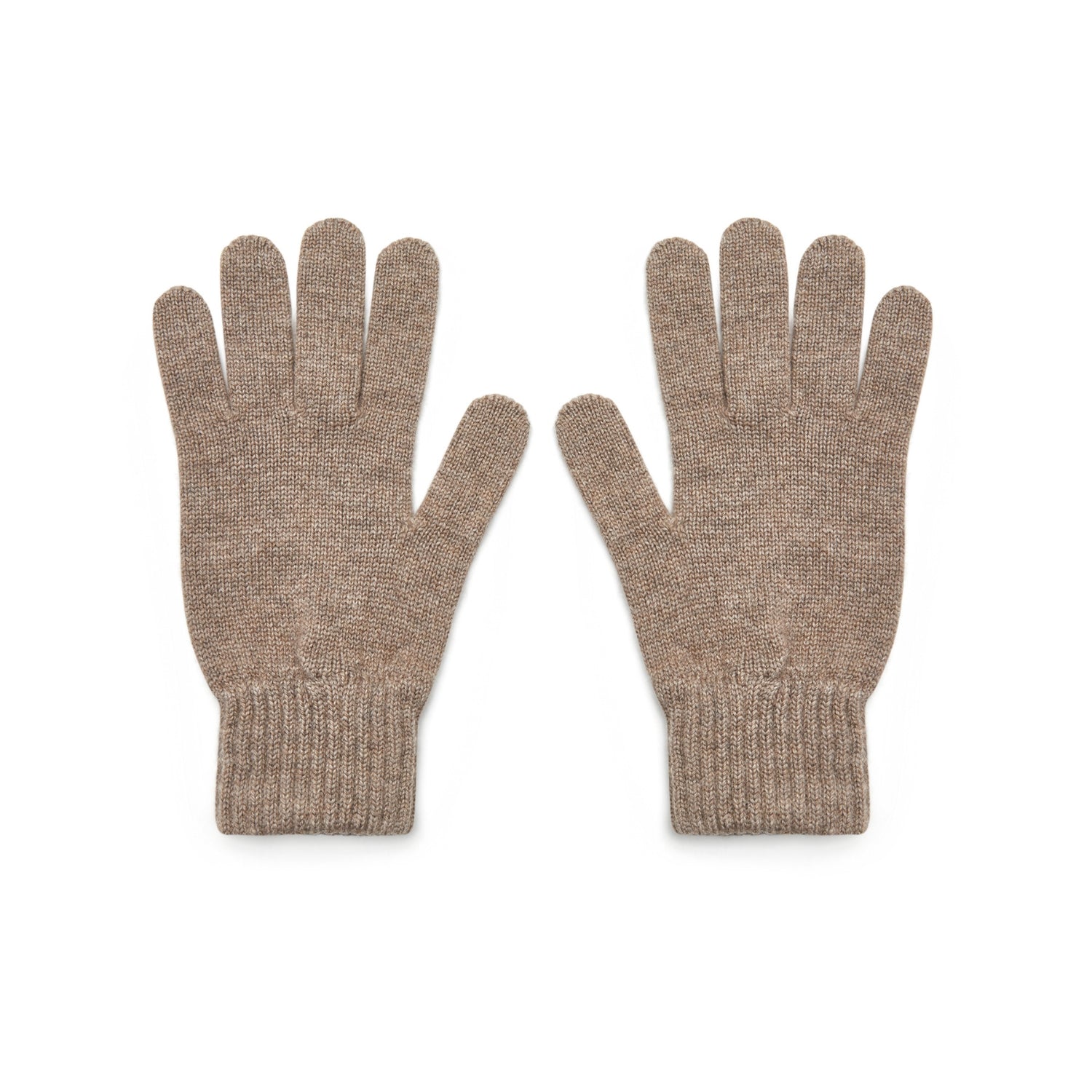 The Cashmere Choice - Otter Brown Cashmere Winter Gloves for Men