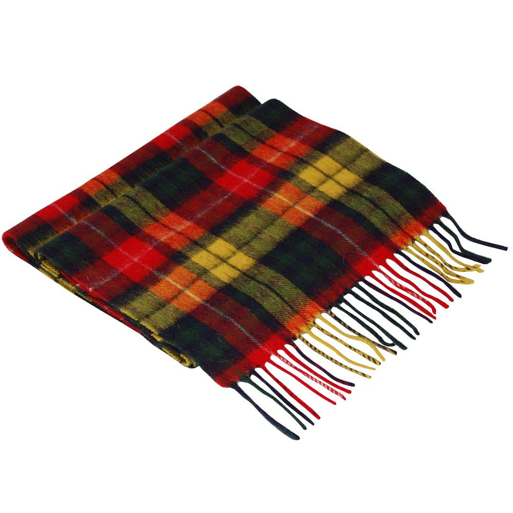 Buchanan Scottish Tartan Lambswool Scarf | buy at The Cashmere Choice | London