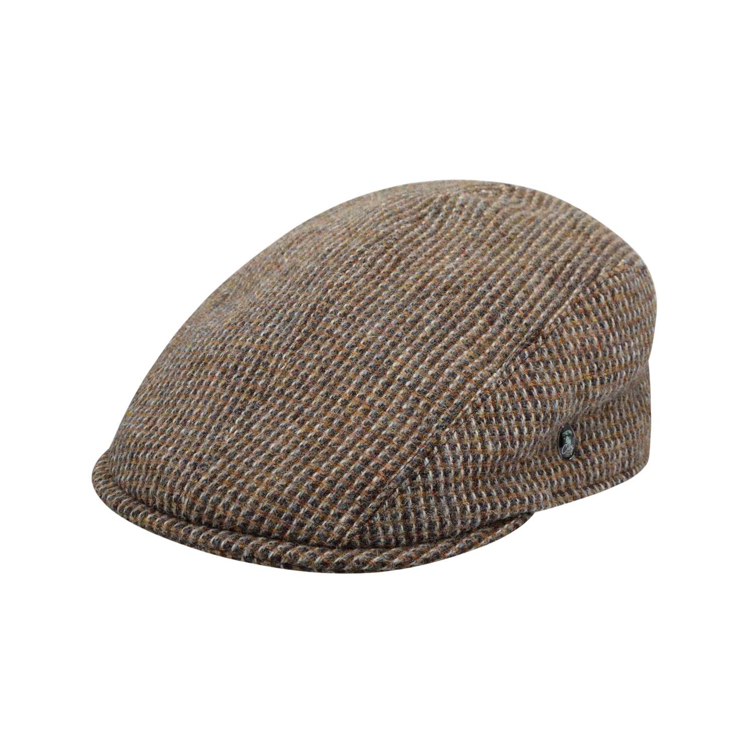 City Sport - Harris Tweed Flat Cap - Beige Barleycorn 3477