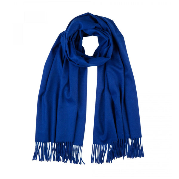 Cobalt Blue Cashmere Stoles | The Cashmere Choice