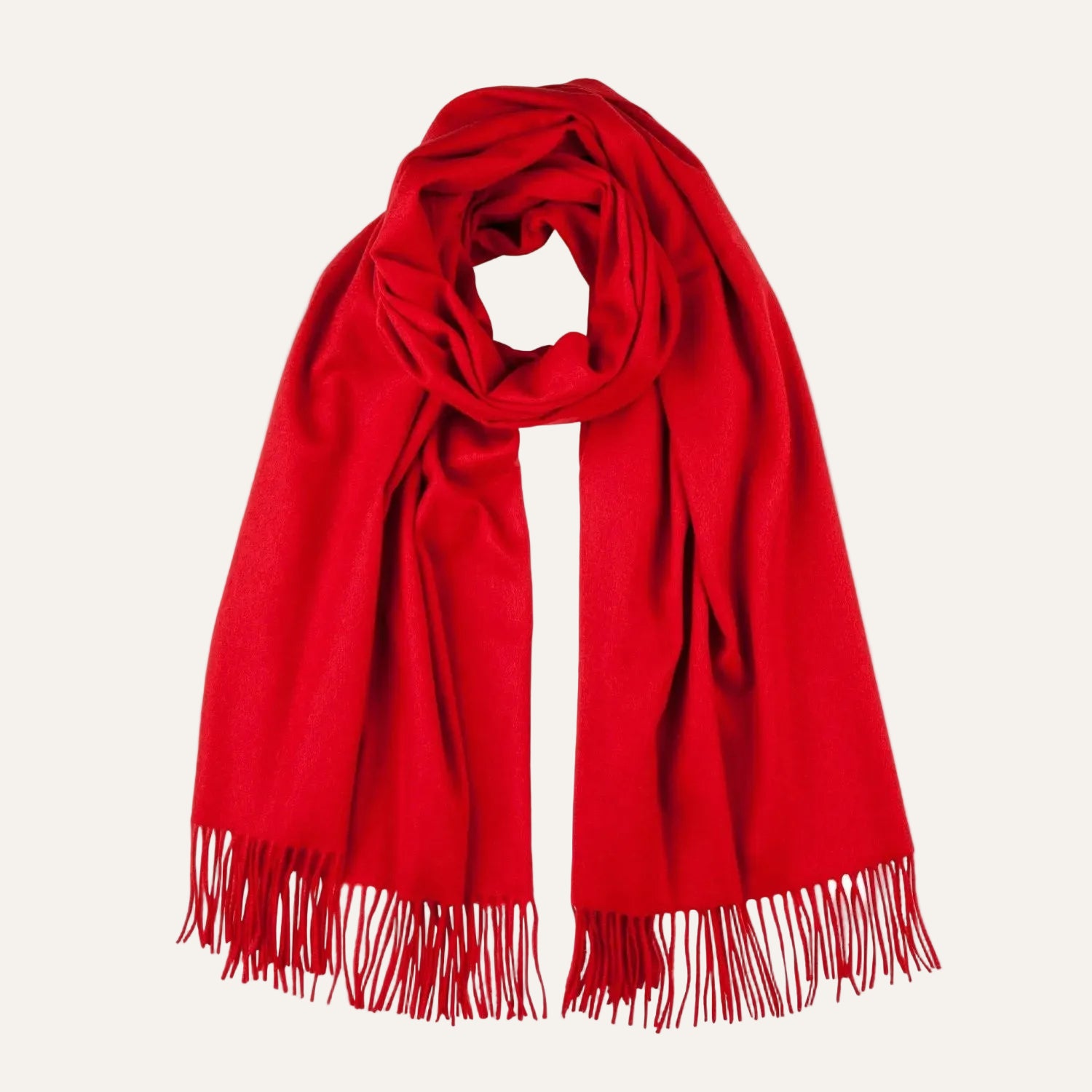 Red Cashmere Stoles | The Cashmere Choice