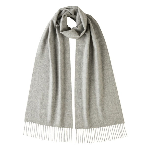 Pure Cashmere scarves - light grey