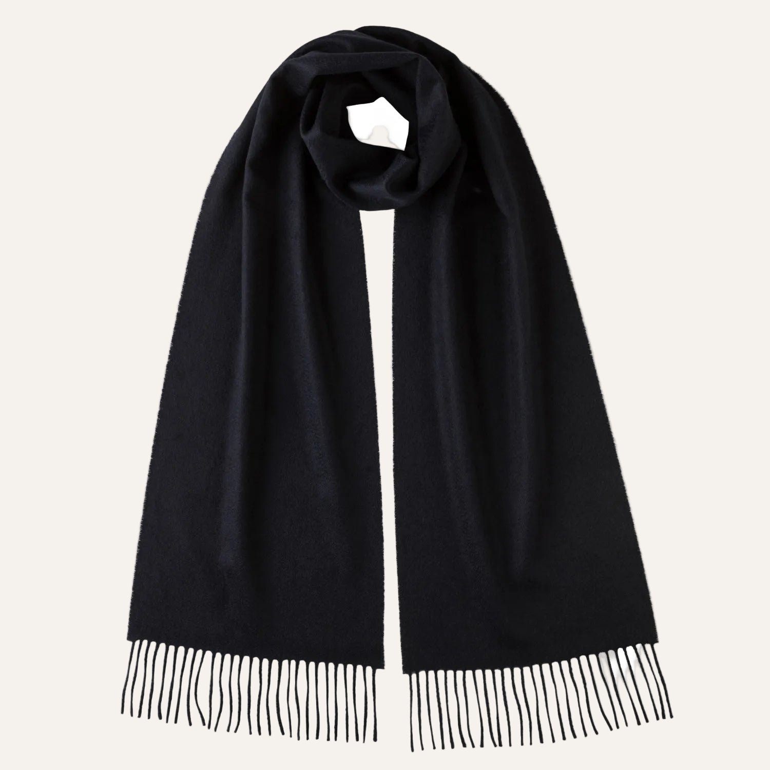 Pure Cashmere Scarves - Navy Blue