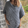 Aran Poncho | Supersoft Merino Wool | Aran Mills