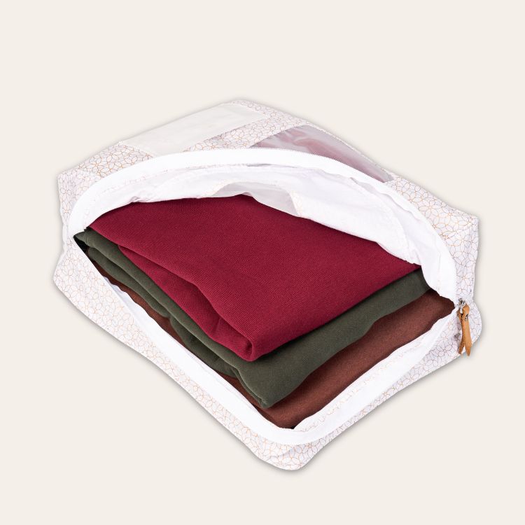 Deluxe Cotton Storage Bag | Cashmere and Knitwear Protection
