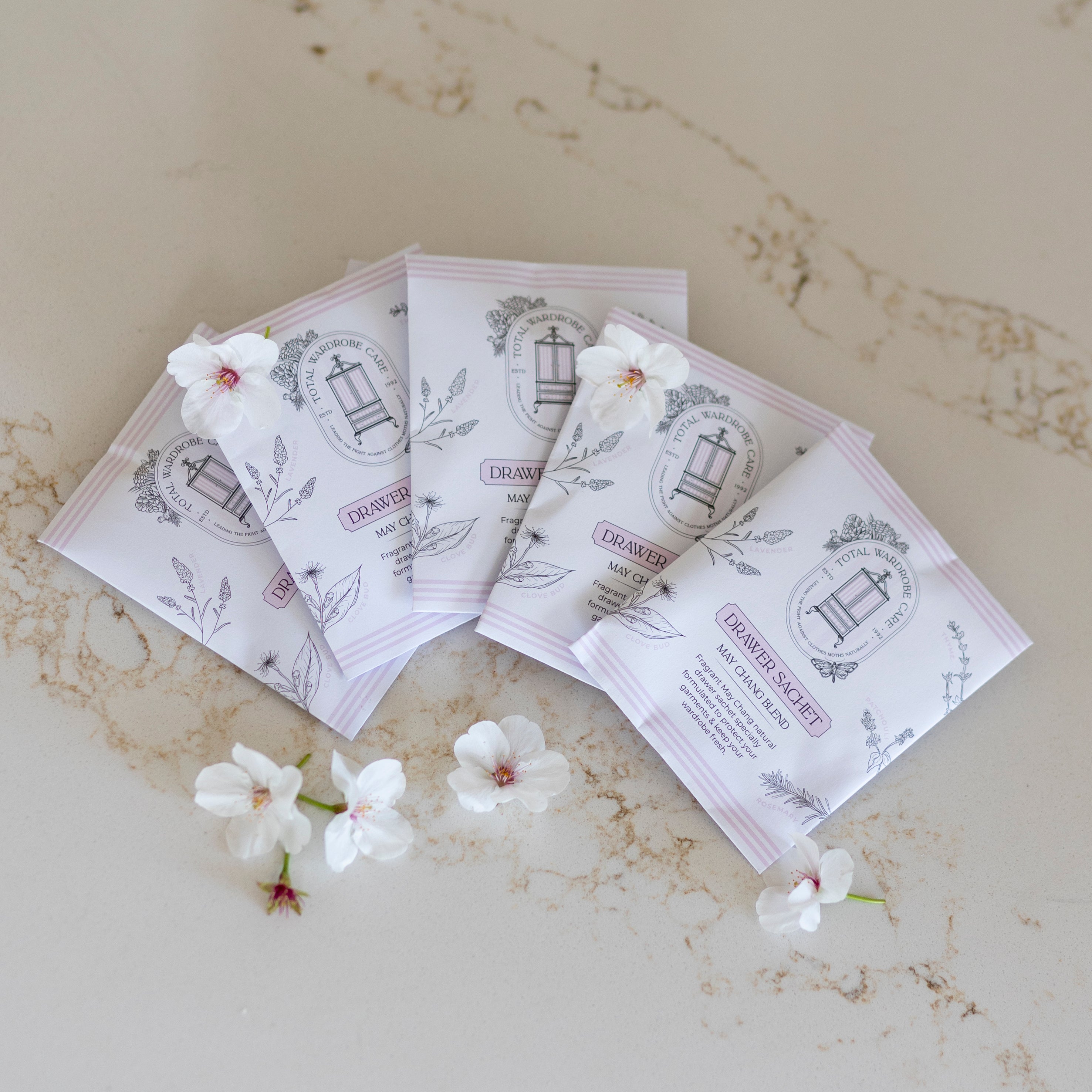 Naturally Scented Anti-Moth Sachets