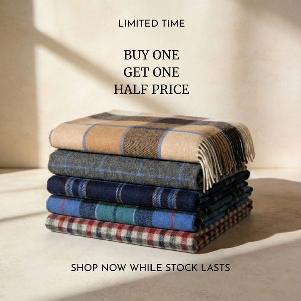 Cashmere Scarf - Buy One Get One Half Price Special Offer Sale