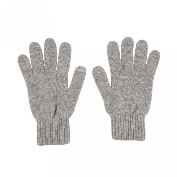 Silver Grey Cashmere Gloves | Winter Gloves for Women | Grey Gloves