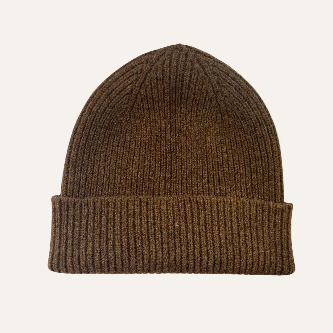 Ribbed Beanie | Wool Hat for Men and Women |  Clyde | Lomond Lambswool