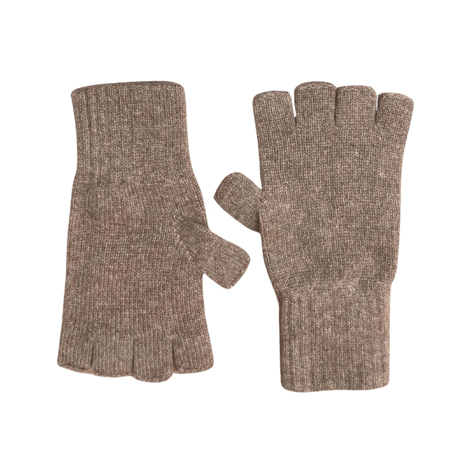 The Cashmere Choice - Pure Cashmere Gloves for Men and Women - Brown