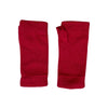 Wrist Warmers UK for Ladies, Cashmere in Red
