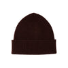 Brown Beanie Hat  Mens, Ribbed, Wool