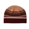 Ladies Patterned Wool Beanie Hat | Corra | Lomond - Wine Red