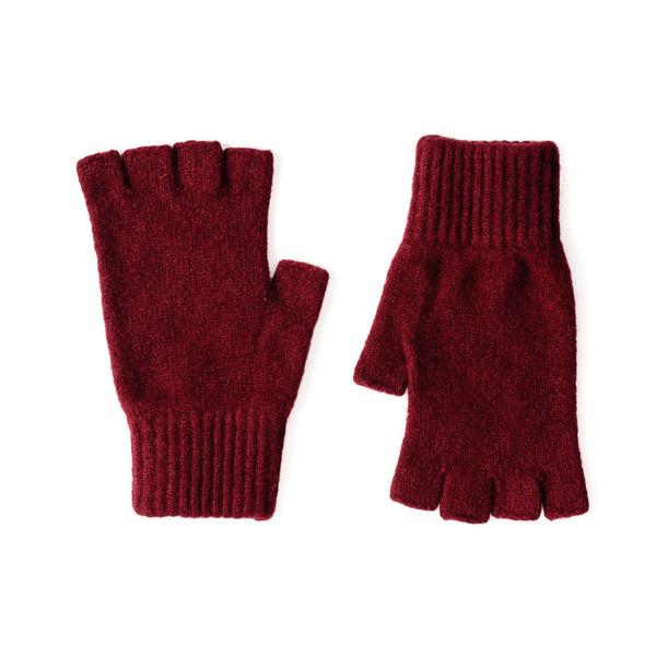 Ladies Fingerless Gloves | Iona | Lomond Lambswool