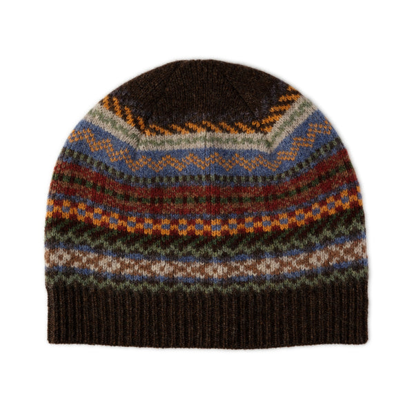 Mens Fairisle Hat | The Cashmere Choice