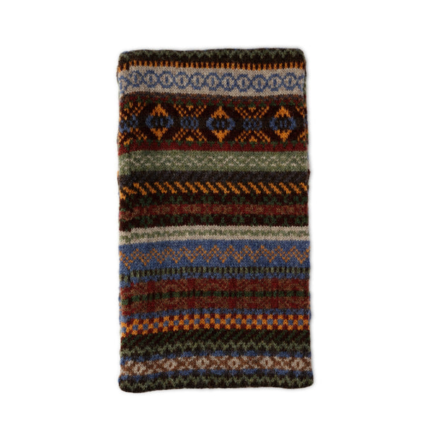 Fairisle Mens Patterned Scarf | The Cashmere Choice