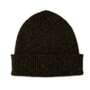 Mens Wool Beanie | Donegal | Brown | The Cashmere Choice