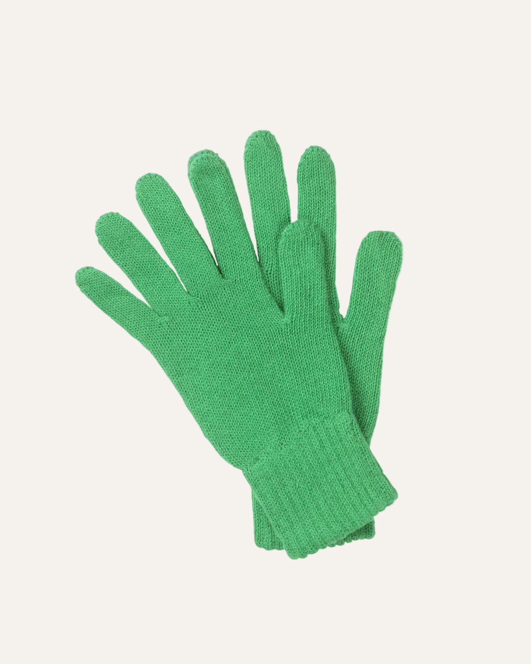 The Cashmere Choice - Bright Green Cashmere Winter Gloves for Men