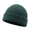 Colourful Chunky Beanie Hat | Unisex Knit hat |  Donegal Wool in Blue| The Cashmere Choice