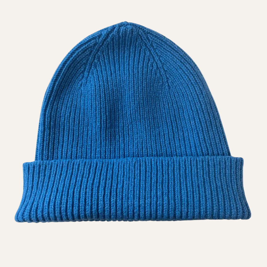 Ribbed Beanie | Wool Hat for Men and Women |  Clyde | Lomond Lambswool