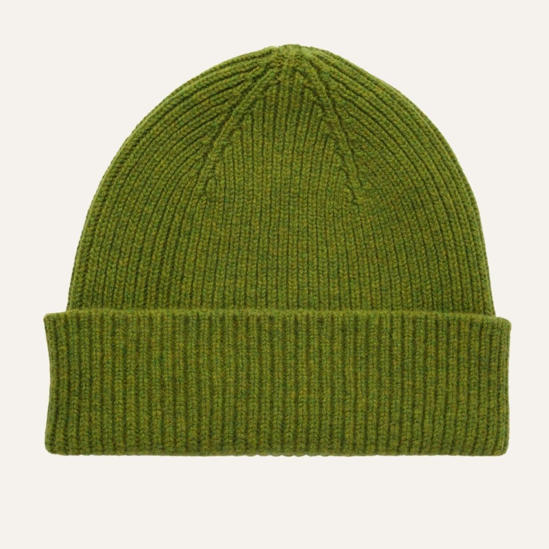 Ribbed Beanie | Wool Hat for Men and Women |  Clyde | Lomond Lambswool