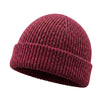 Colourful Chunky Beanie Hat | Unisex Knit hat |  Donegal Wool in pink red | The Cashmere Choice