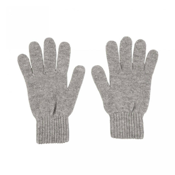 The Cashmere Choice - Silver Grey Cashmere Winter Gloves for Men  
