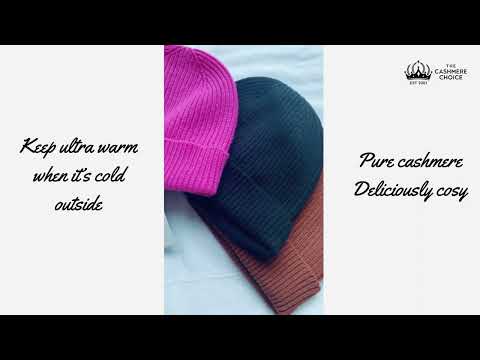 The Cashmere Choice - pure cashmere winter beanies 
for men and women Made in Scotland