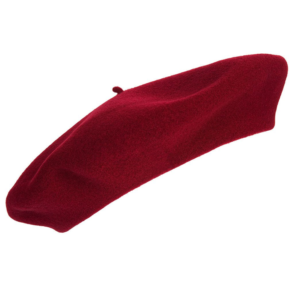 Red beret made in France by Laulhere