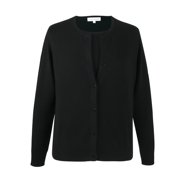 Cashmere Twin Sets | Black Cashmere Cardigan 