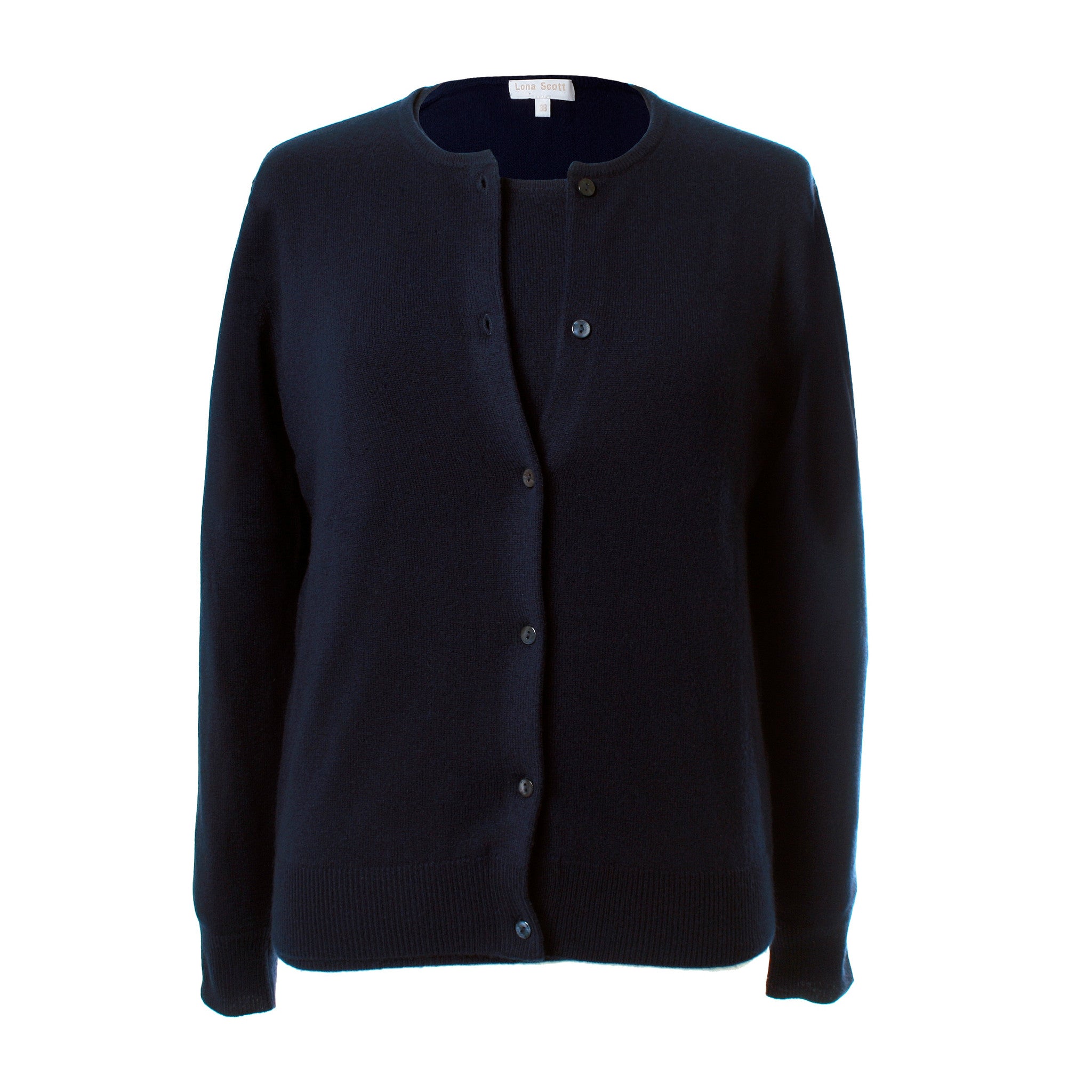 Cashmere Twin Sets | Navy Blue Cashmere Cardigan 