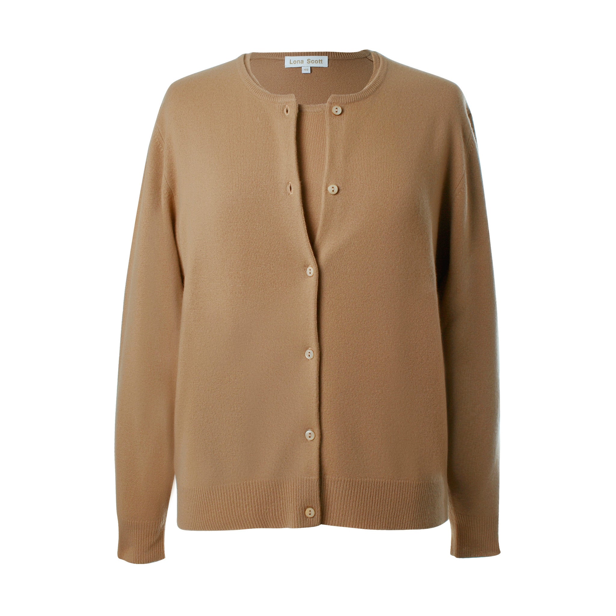 Cashmere Twin Sets | Camel Cashmere Cardigan 