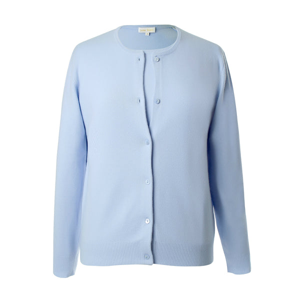 Cashmere Twin Sets | Sky Blue Cashmere Cardigan 