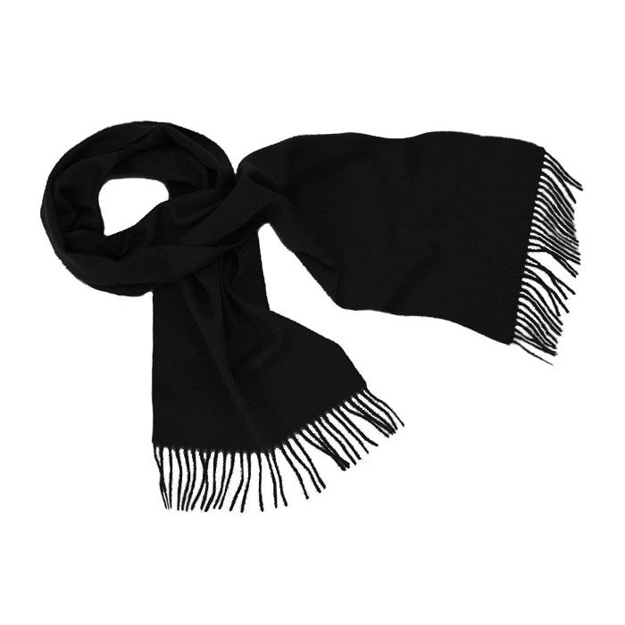 Black Cashmere Scarf | buy at The Cashmere Choice | London
