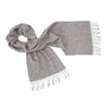 Grey Cashmere Scarf | buy at The Cashmere Choice | London