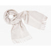 Off White Cashmere Scarf | buy at The Cashmere Choice | London