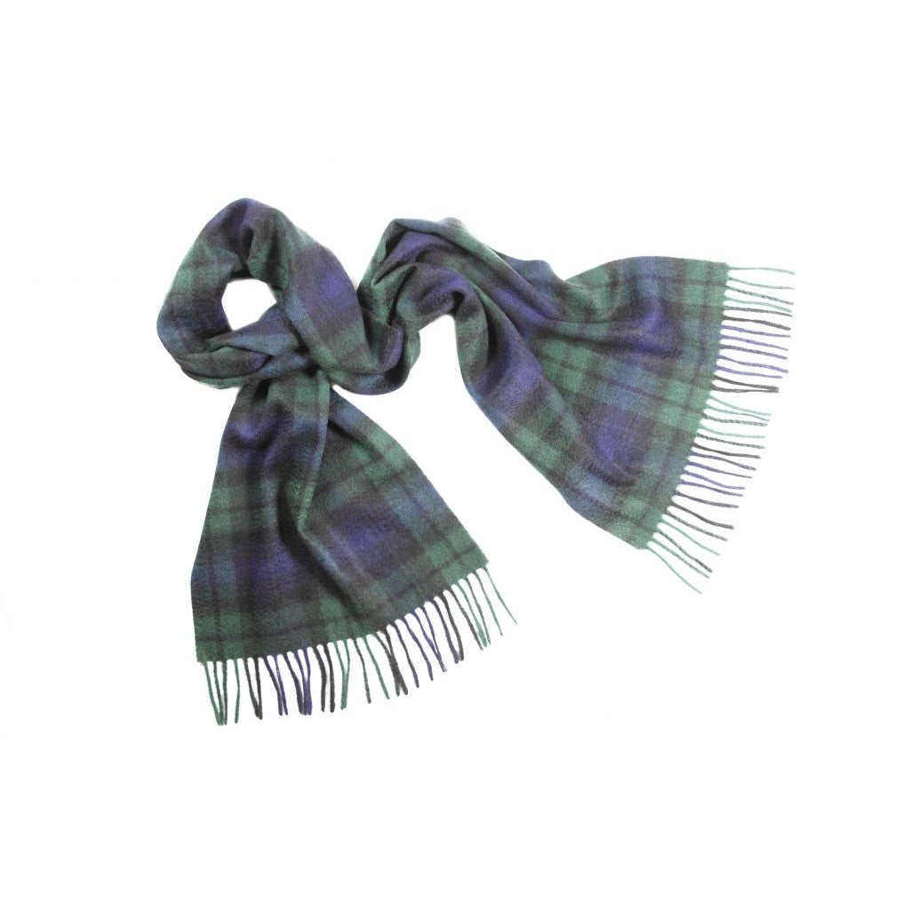 Black Watch Tartan Cashmere Scarf | buy at The Cashmere Choice | London