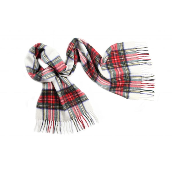 Dress Stuart Tartan Cashmere Scarf | buy at The Cashmere Choice | London