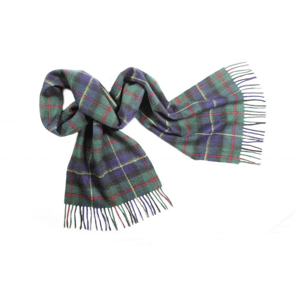 Macleod Tartan Cashmere Scarf | buy at The Cashmere Choice | London