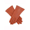 Dents cashmere lined gloves for women - cognac orange