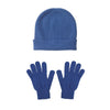 Cornflower Blue Hat and Gloves Set