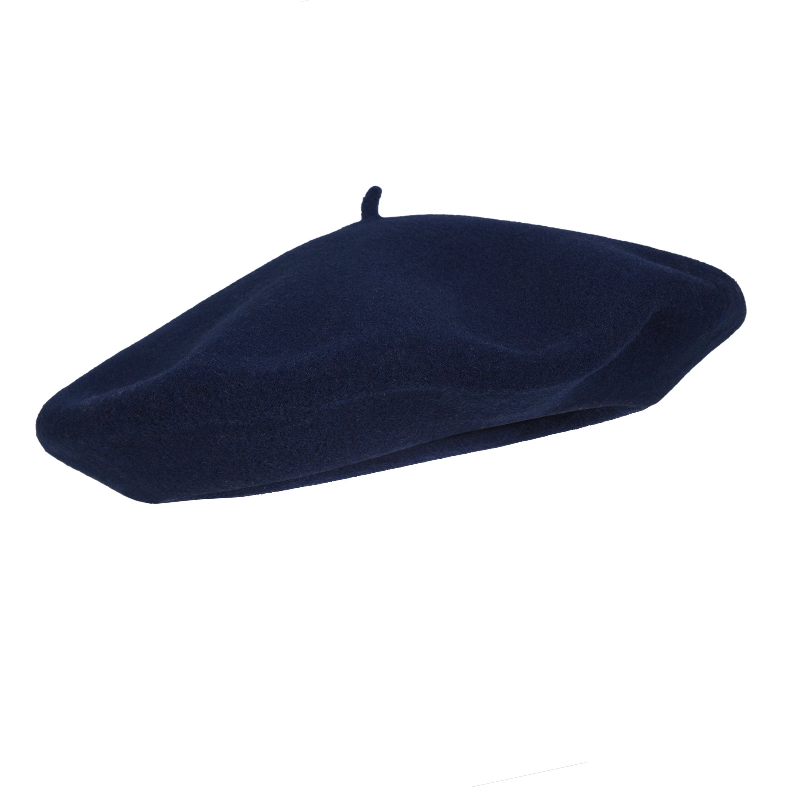 Navy Blue beret made in France by Laulhere