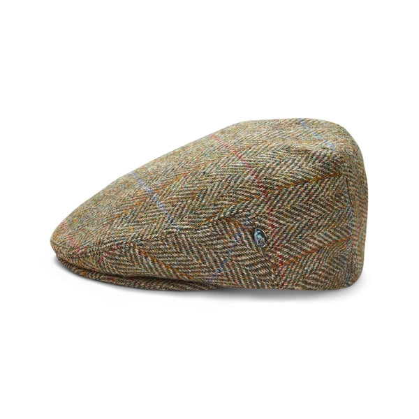 The Cashmere Choice | Harris Tweed Flat Cap - Country Green - Image 3