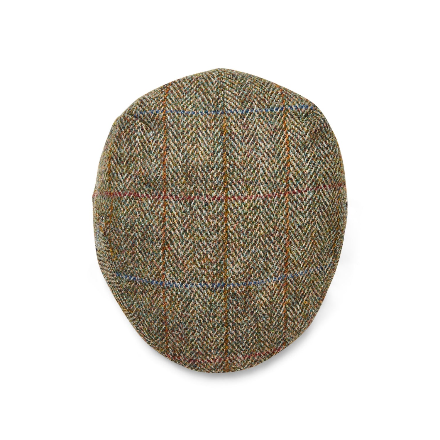 The Cashmere Choice | Harris Tweed Flat Cap - Country Green - Image 4