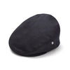 City Sport - Cool Comfort - Loden Wool Flat Cap - Black 3982